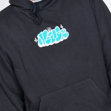 Milk - Bubble Chenille Embroidered Hoodie (Black)