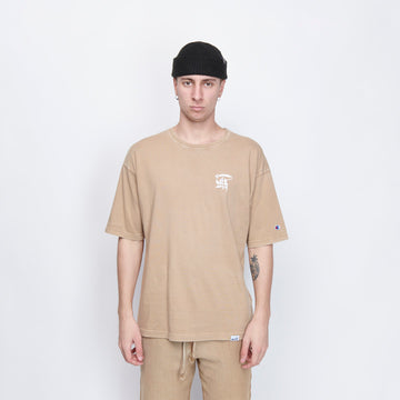 Milk x Shoof - Calligraphy Pigment Dyed Tee (Beige)