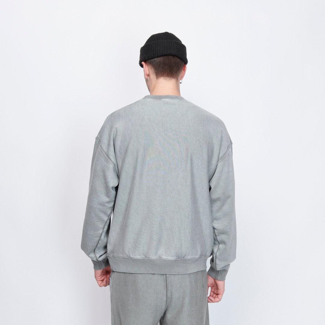 Milk x Shoof - Crewneck Sweatshirt Pigment dyed (Sage)
