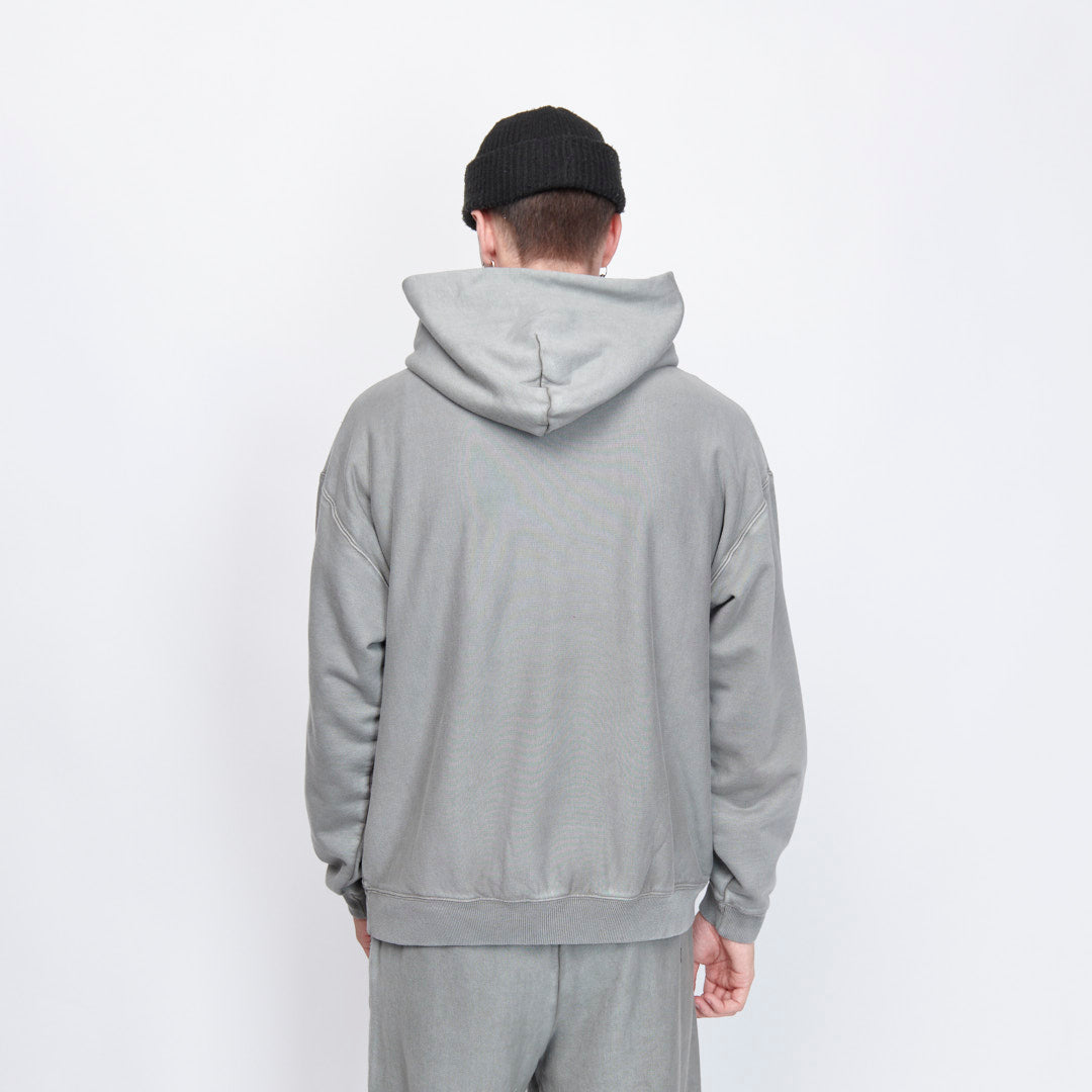 Milk x Shoof - Hooded Sweatshirt Pigment dyed (Sage)
