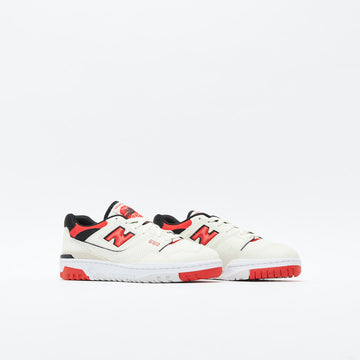 New Balance - BB 550 VTB Premium Leather (Sea Salt/True Red)