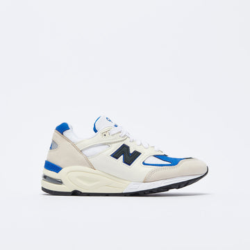 New Balance - M 990 WB2  "Made In USA" by Teddy Santis (White/Blue)