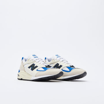 New Balance - M 990 WB2  "Made In USA" by Teddy Santis (White/Blue)