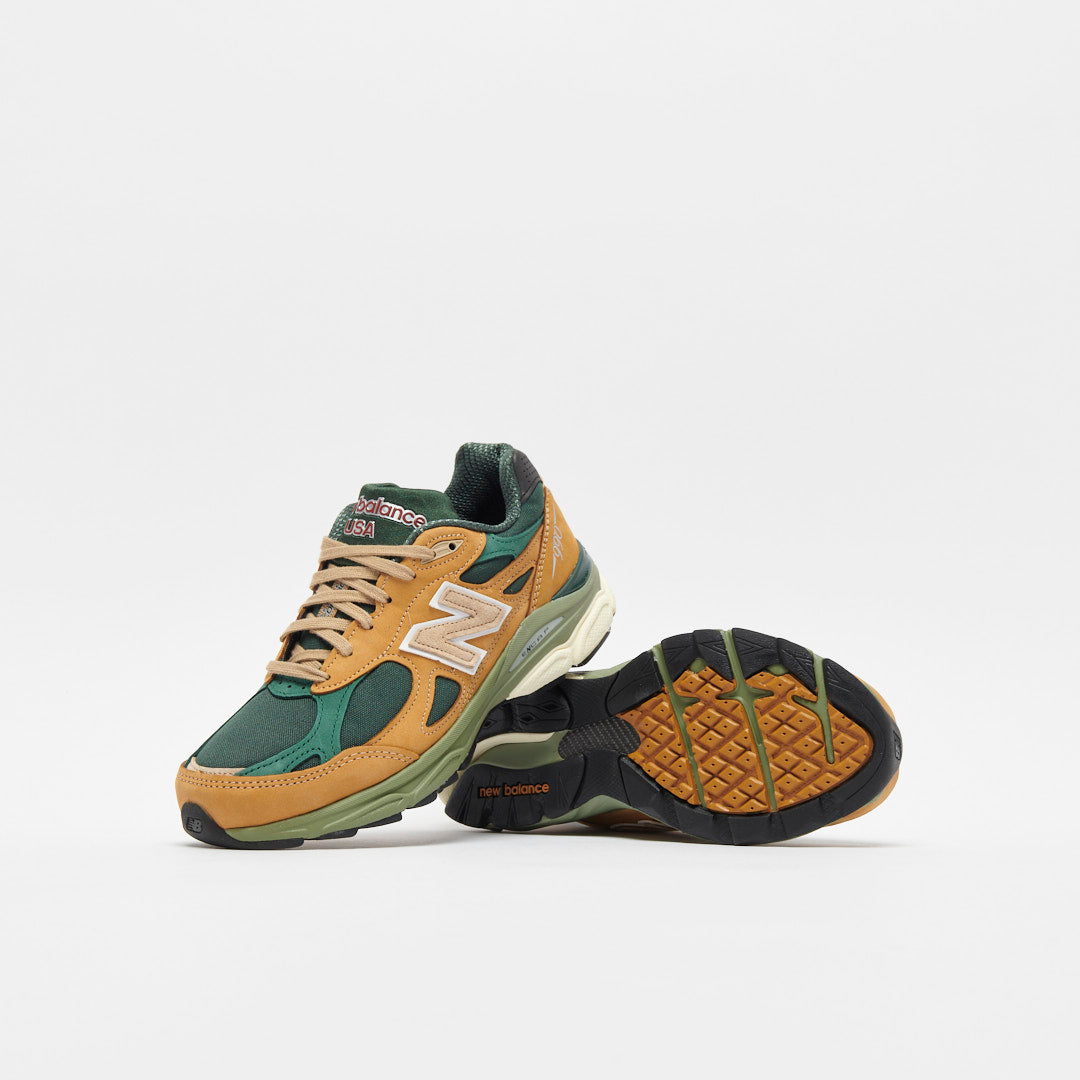 New Balance - M 990 WG3 Made in USA by Teddy Santis (Tan/Green)