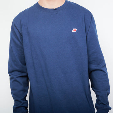 New Balance Made In USA LS Tee (Navy)