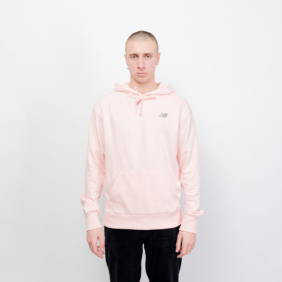 New Balance Unissentials French Terry Hoodie - Pink