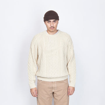 Nike - Life Cable Knit Sweater (Rattan)