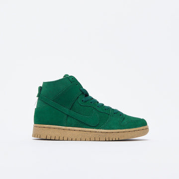 Nike SB - Dunk High Pro (Gorge Green/Gorge Green-Black)