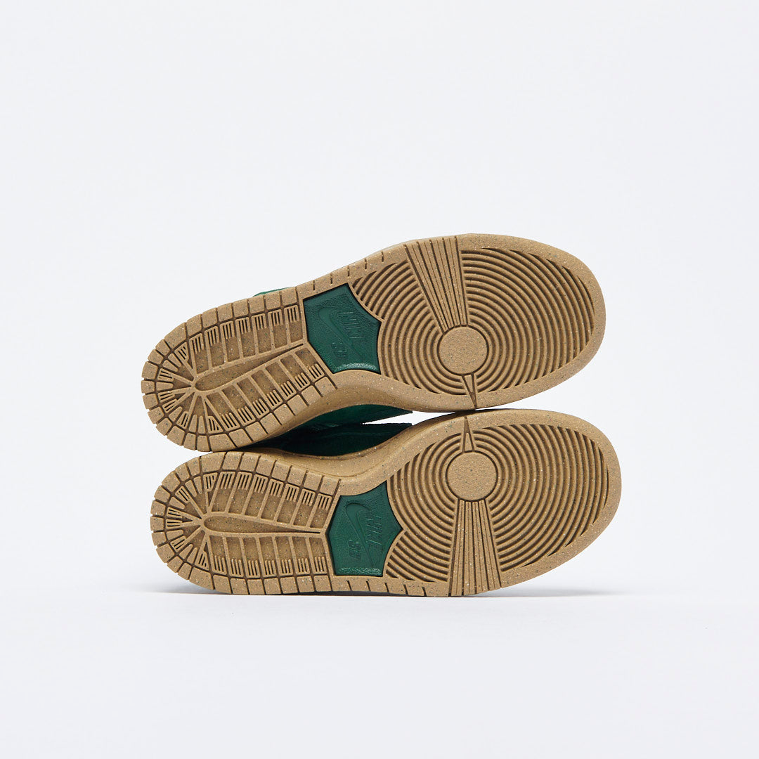 Nike SB - Dunk High Pro (Gorge Green/Gorge Green-Black)