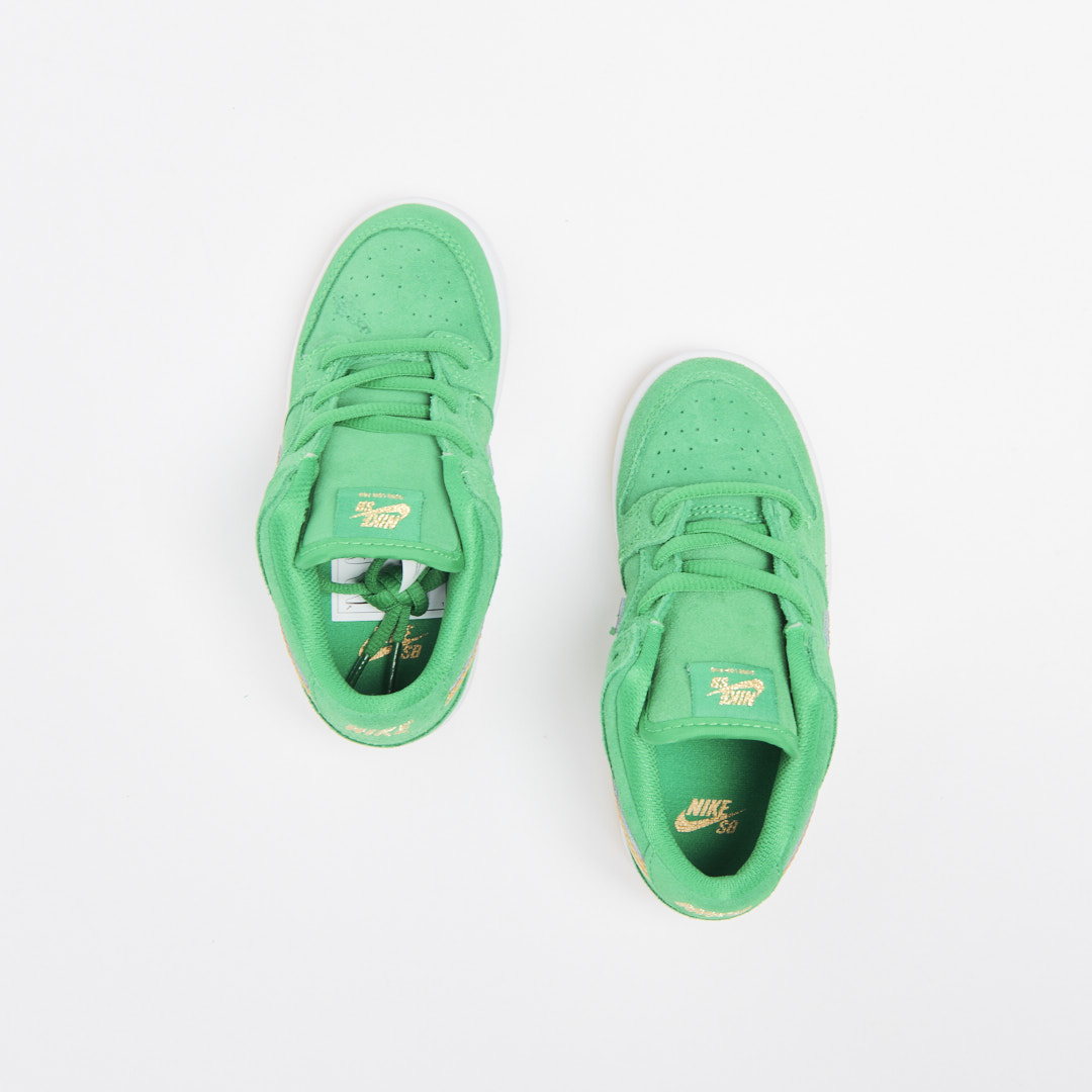 Nike SB - Dunk Low Pro "St Patrick" PS (Lucky Green/Metallic Gold)