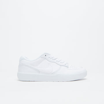 Nike SB Force 58 Premium Leather "Triple White" DH7505-100