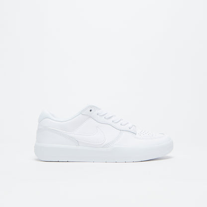 Nike SB Force 58 Premium Leather "Triple White" DH7505-100