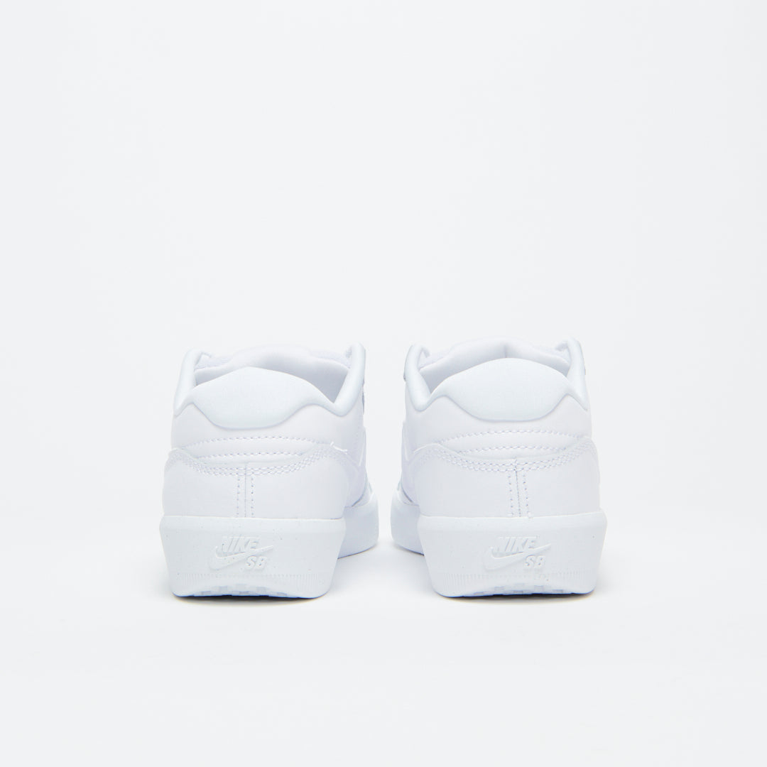 Nike SB Force 58 Premium Leather "Triple White" DH7505-100