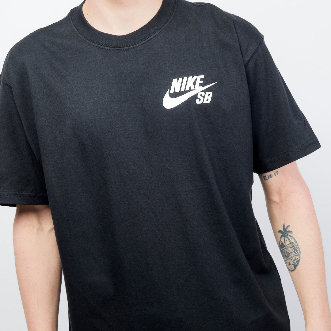 Nike SB Logo T-shirt - Black / White
