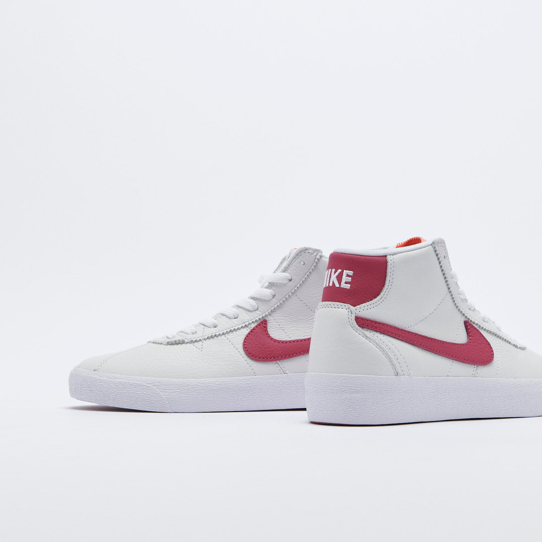 Nike SB - Wmns Bruin Hi ISO (White/Sweet Beet)