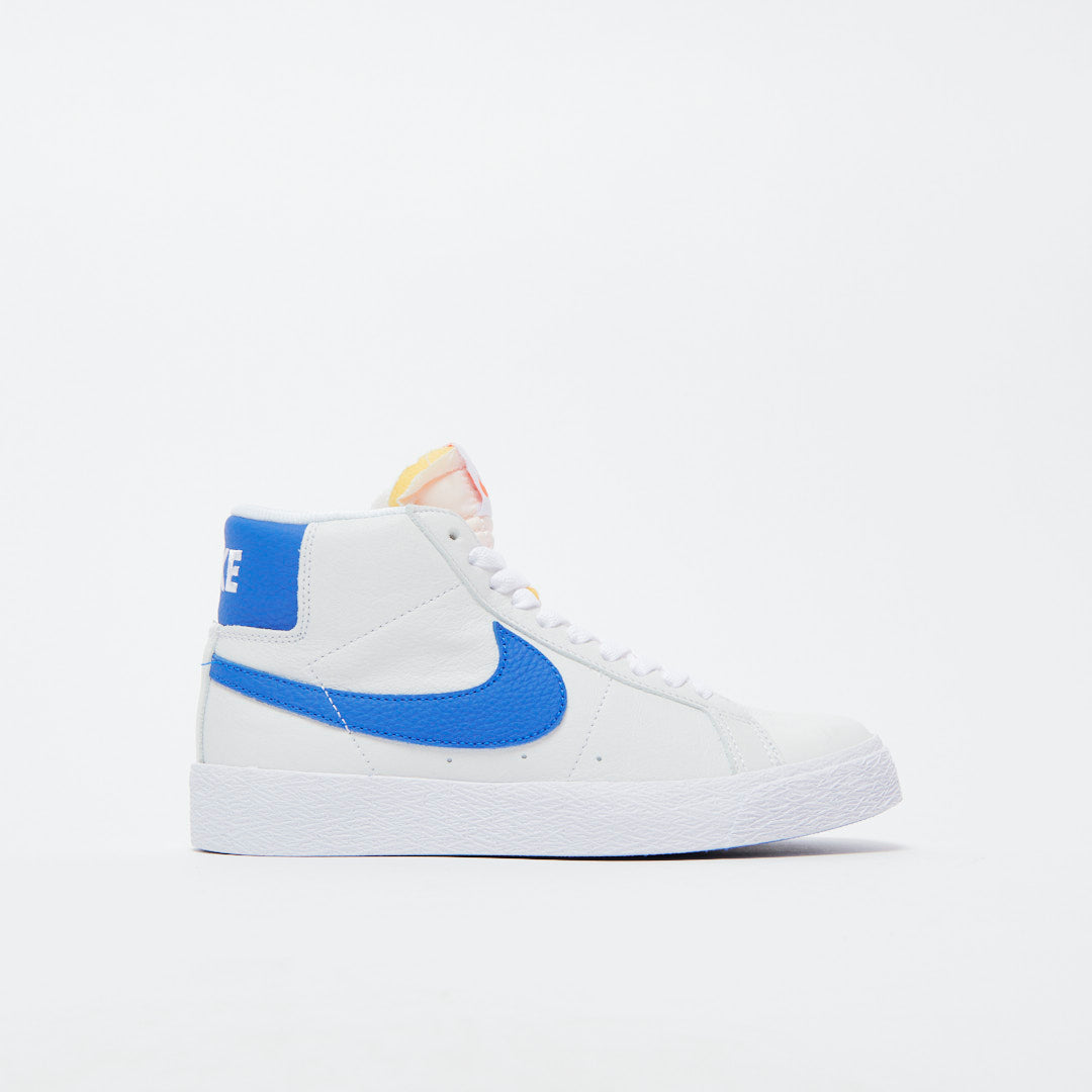 Nike SB Zoom Blazer Mid ISO Orange Label - White/Varsity Royal