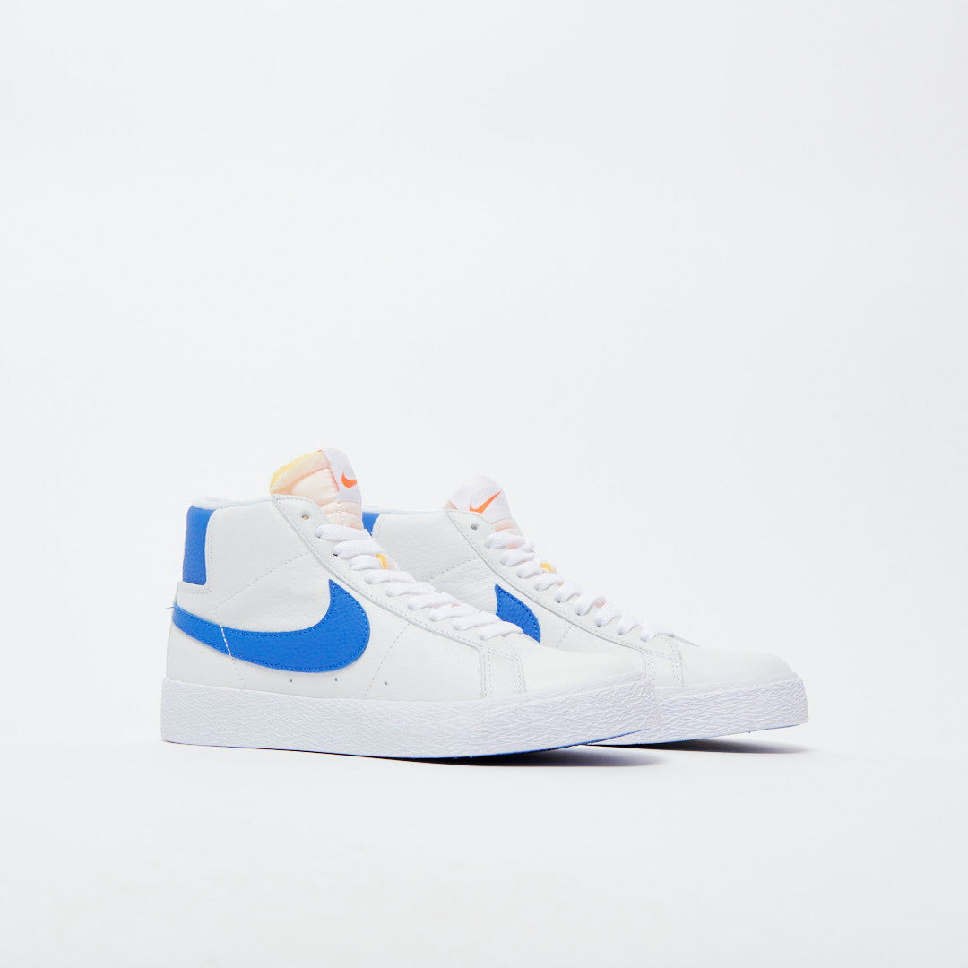 Nike SB Zoom Blazer Mid ISO Orange Label - White/Varsity Royal