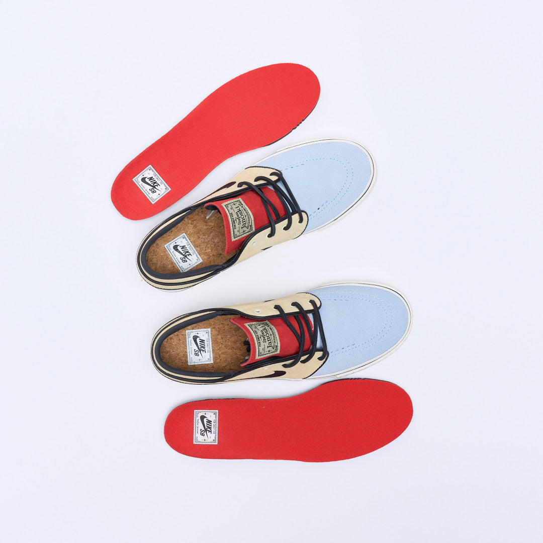 Nike SB - Zoom Janoski OG+ QS (Alabaster/Alabaster-Chili Red)