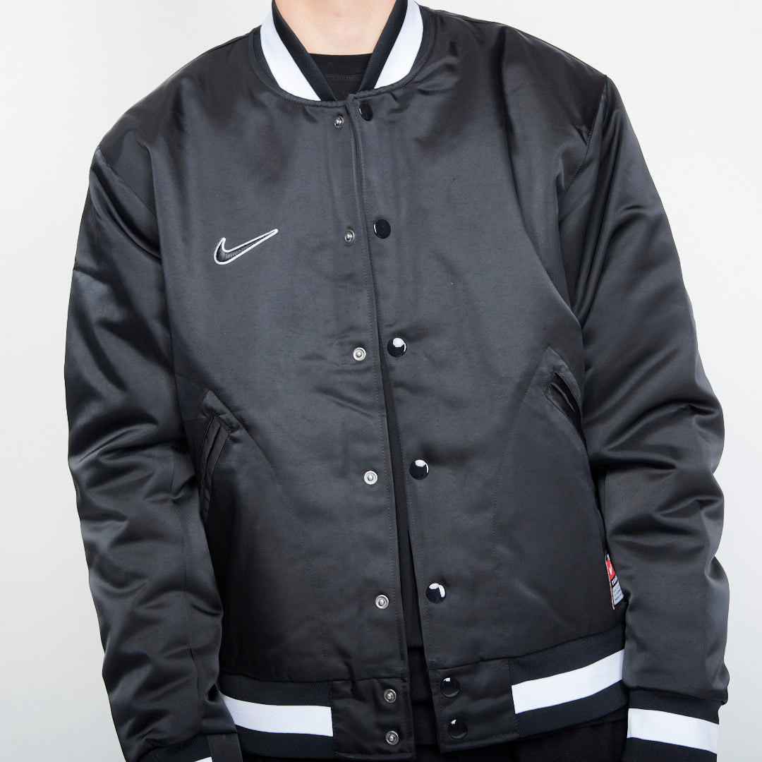 Nike SB x MLB Varsity Skate Jacket (Black/Black/White/White)