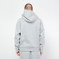 Nike - Solo Swoosh Fleece Hoodie (Dark Grey Heather/White)