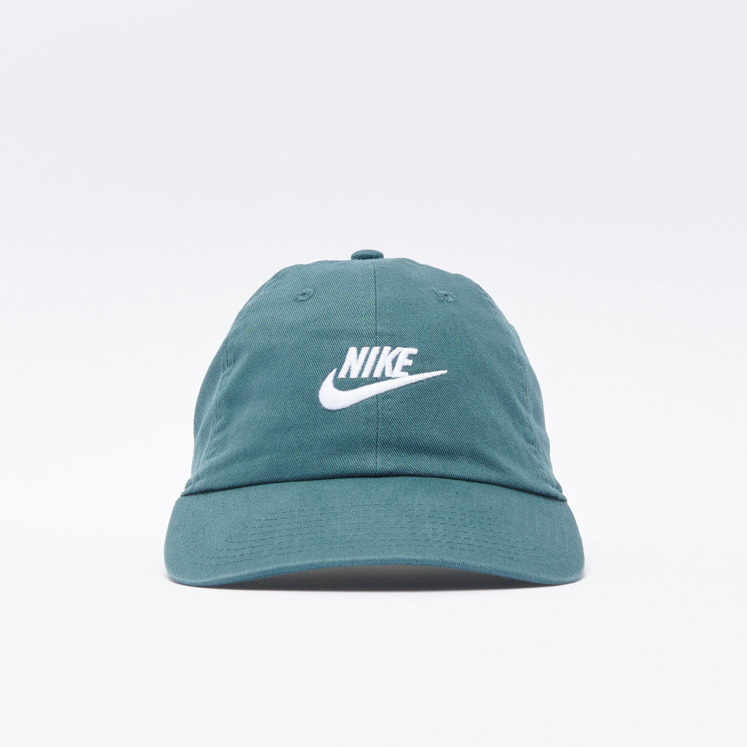 Nike Sportswear - Heritage 86 Futura Washed Cap (Faded Spruce/White)