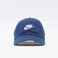 Nike Sportswear - Heritage 86 Futura Washed Cap (Midnight Navy/White)