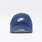 Nike Sportswear - Heritage 86 Futura Washed Cap (Midnight Navy/White)