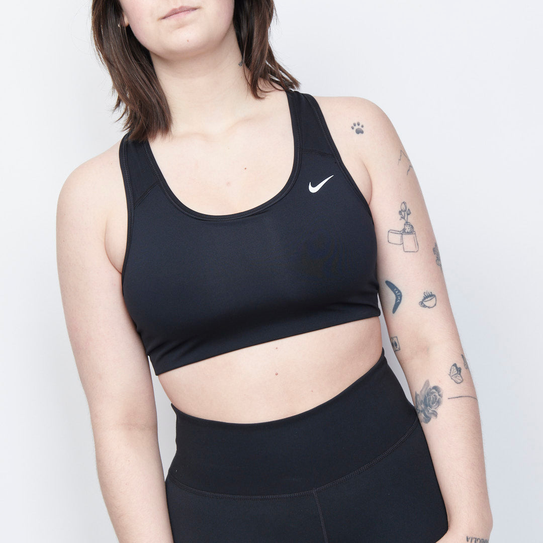 Nike WMNS Medium bra (Black/White) – MILK STORE