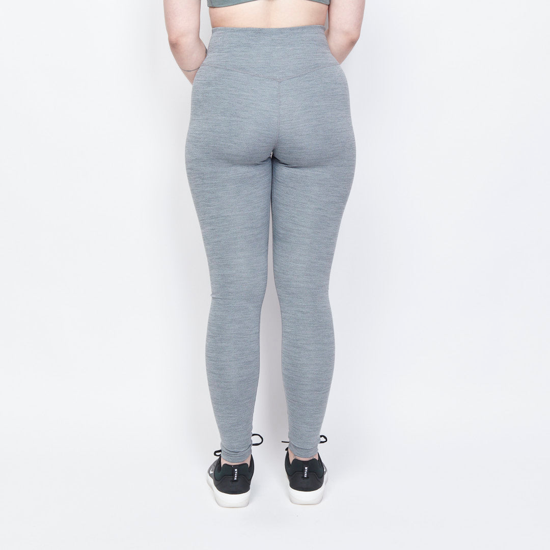 Nike - Women's Mid Rise Leggings (Iron Grey/White)