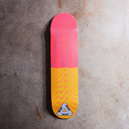 Palace skateboards - Trippy (Pink/Yellow) Deck