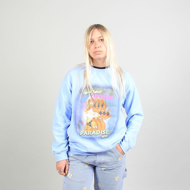 Paradise NYC New Wave Hookers Crew Light Blue