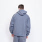 Patta - Basic Washed Boxy Hooded Sweater (Odyssey Gray)