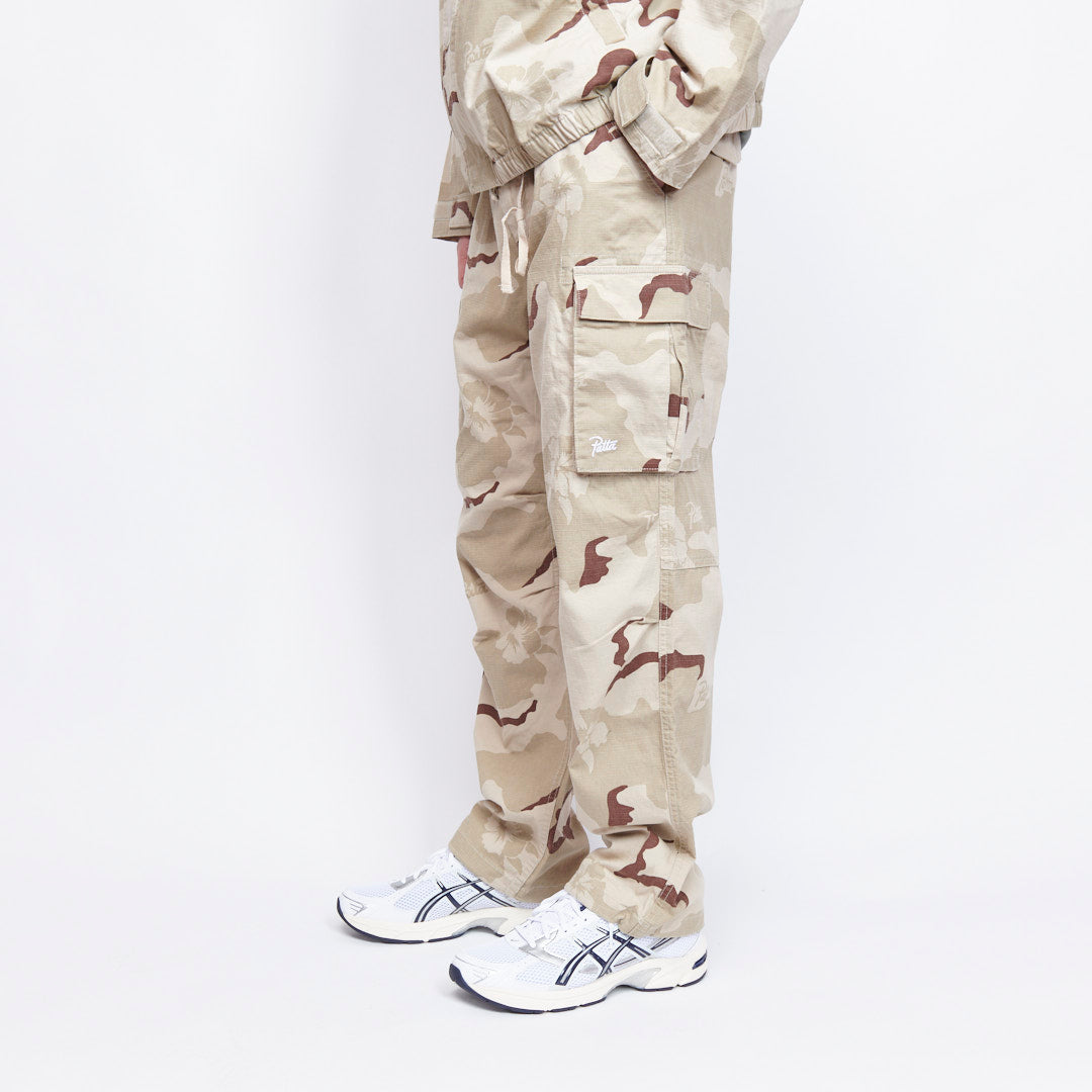 Patta - Desert Flower Camo Pants (AOP Cement)