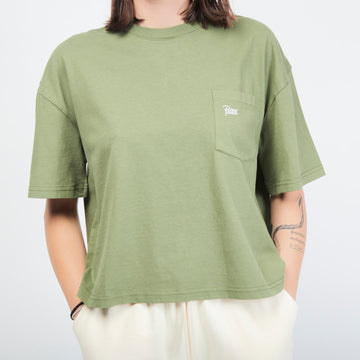 Patta - Femme Basic Boxy Pocket T-Shirt (Olivine)