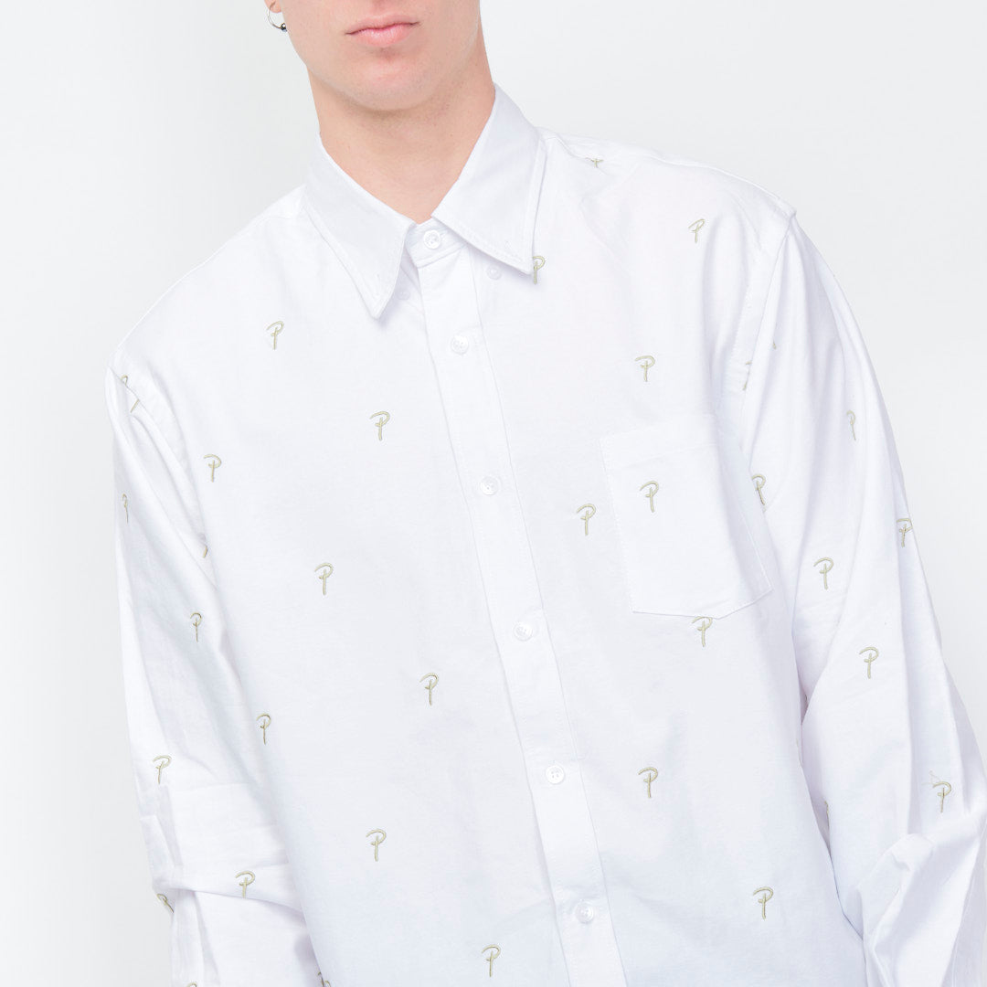 Patta - Oxford Longsleeve Shirt (White)