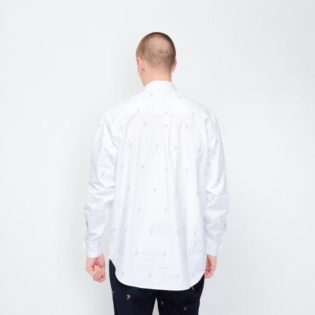 Patta - Oxford Longsleeve Shirt (White)