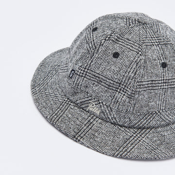 Patta - POW Check Bell Hat (Dark Gull Gray/Black)