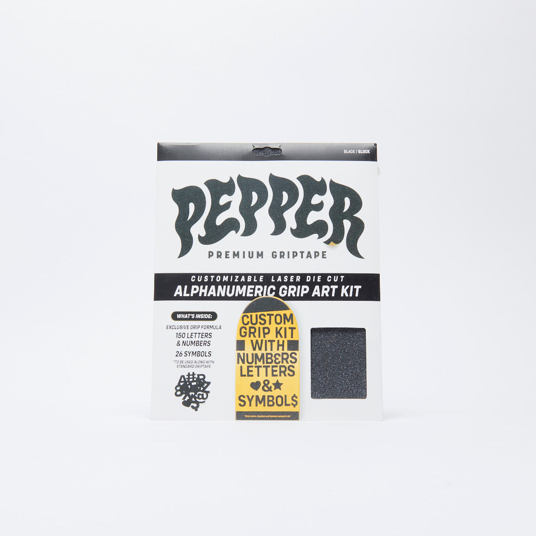 Pepper Grip Alphanumeric Custom Grip Kit