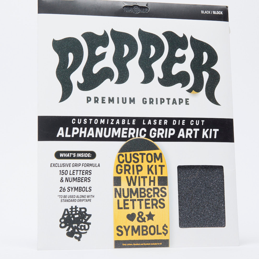 Pepper Grip Alphanumeric Custom Grip Kit