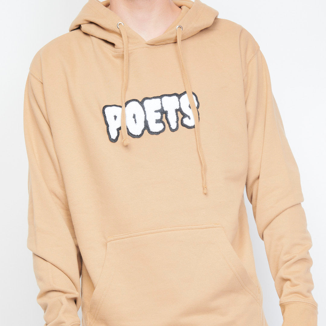 Poets - Chenelle Flock Hooded Sweatshirt (Tan)