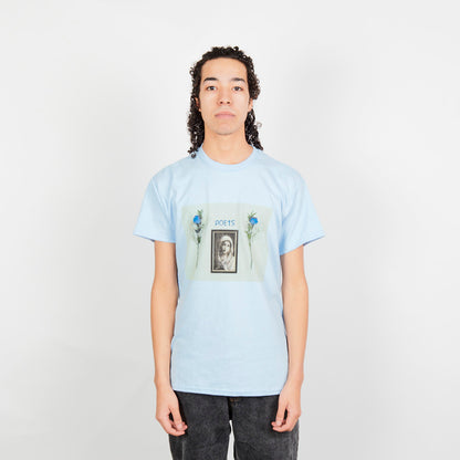 Poets Pino S/S T-Shirt - Light Blue