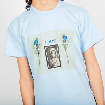 Poets Pino S/S T-Shirt - Light Blue