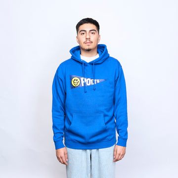 Poets Skateboards - Young People Hoodie (Royal Blue)