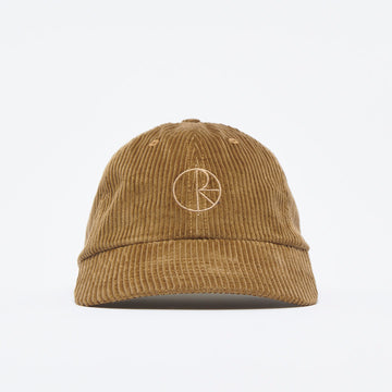 Polar Skate Co - Cord Stroke Logo Cap (Brass)