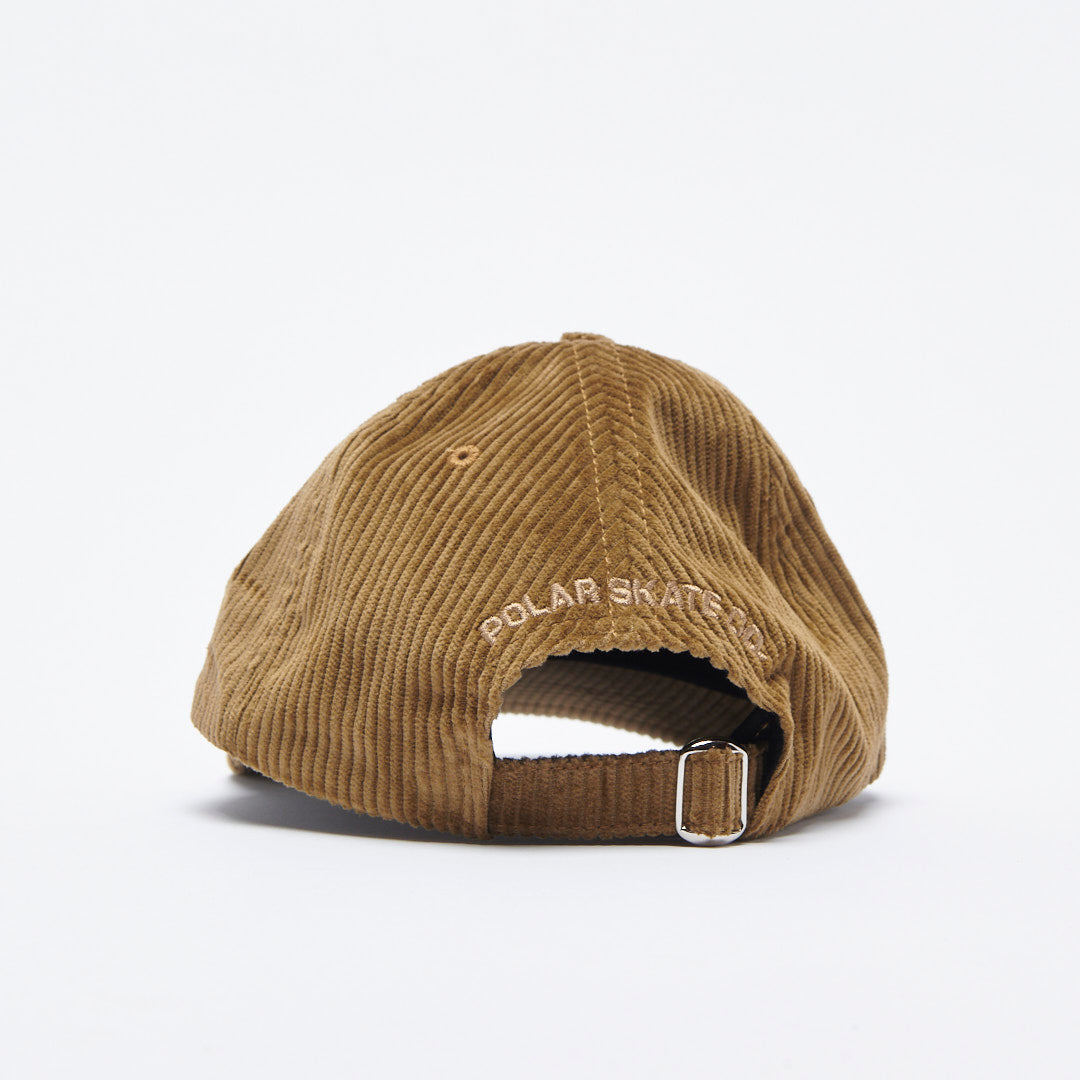 Polar Skate Co - Cord Stroke Logo Cap (Brass)