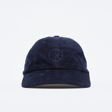 Polar Skate Co - Cord Stroke Logo Cap (Navy)