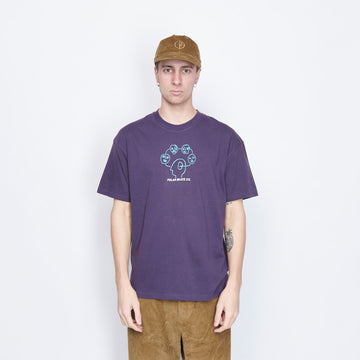 Polar Skate Co - Head Space Tee (Dark Violet)