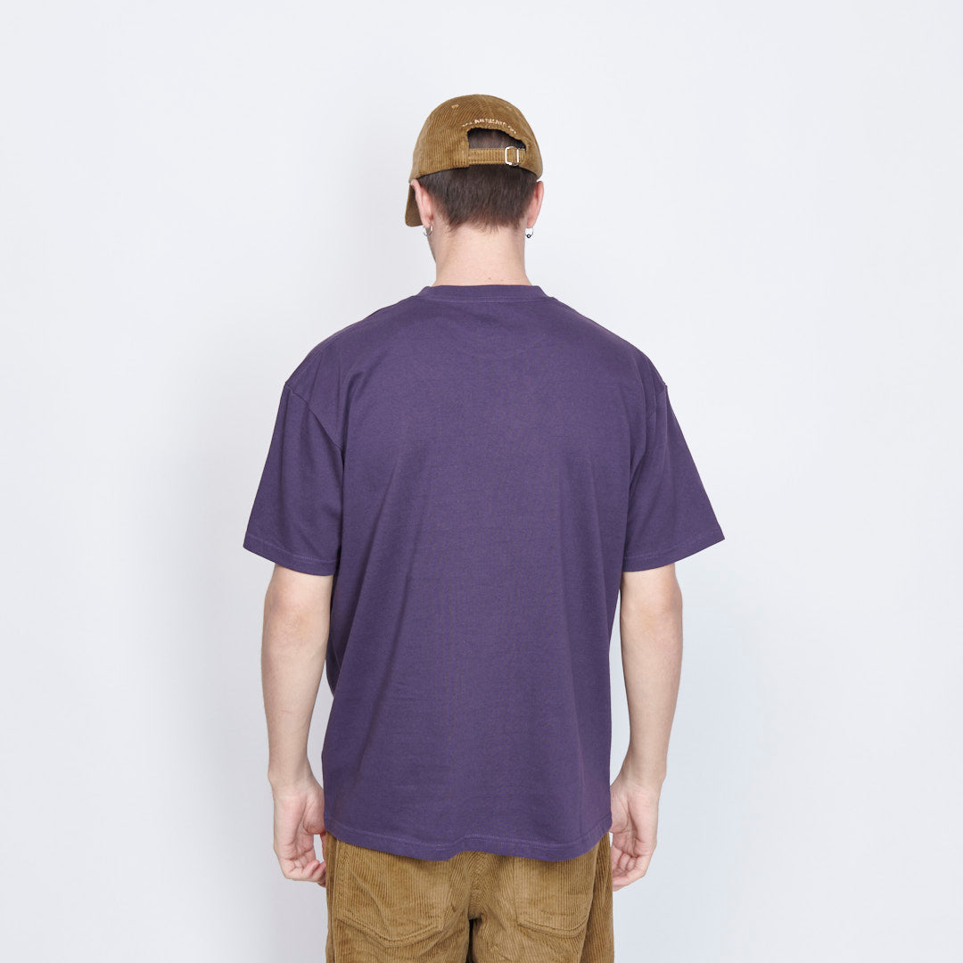 Polar Skate Co - Head Space Tee (Dark Violet)