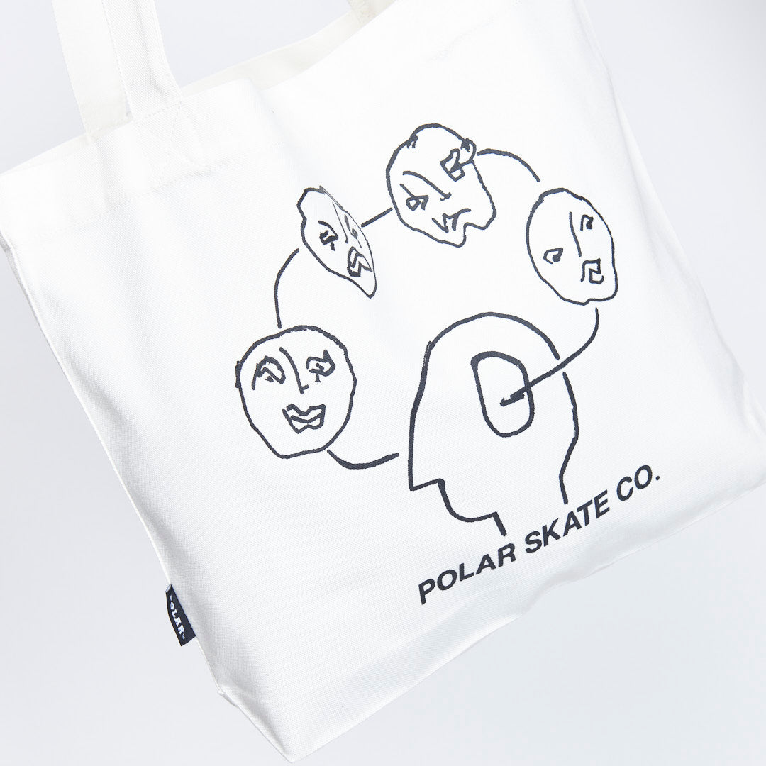 Polar Skate Co - Head Space Tote Bag (Ecru)