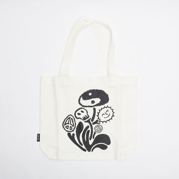 Polar Skate Co Trippin' Tote Bag - White